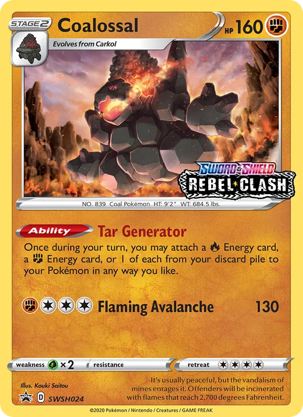 Coalossal SWSH024/307