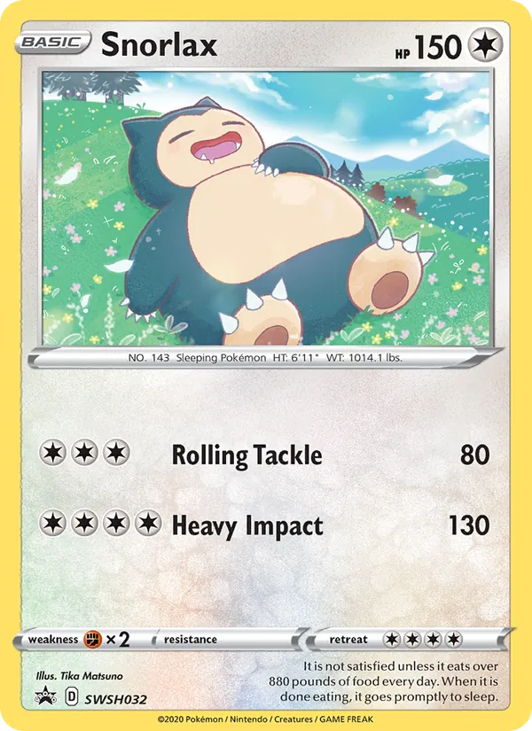 Snorlax SWSH032/307