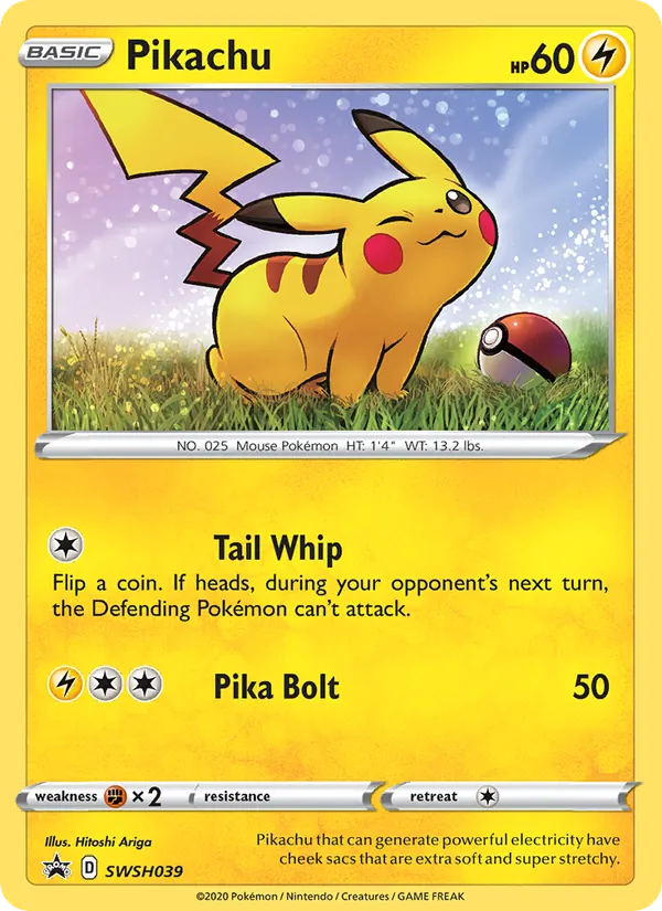 Pikachu SWSH039/307