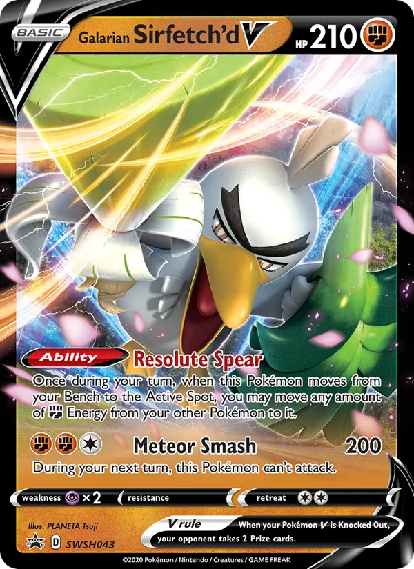 Galarian Sirfetch'd V SWSH043/307