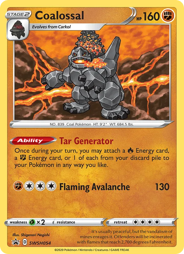 Coalossal SWSH054/307