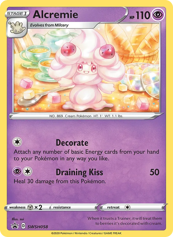 Alcremie SWSH058/307