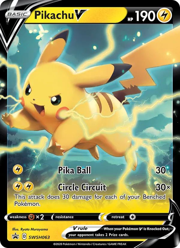 Pikachu V SWSH063/307
