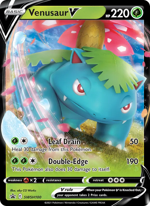 Venusaur V SWSH100/307