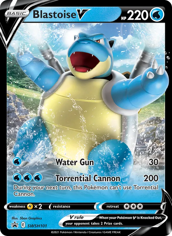 Blastoise V SWSH101/307