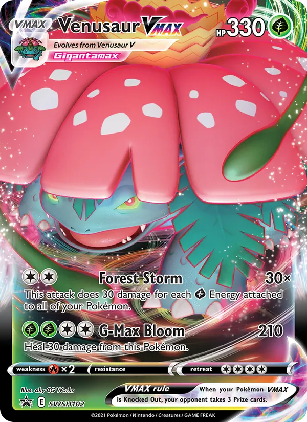 Venusaur VMAX SWSH102/307