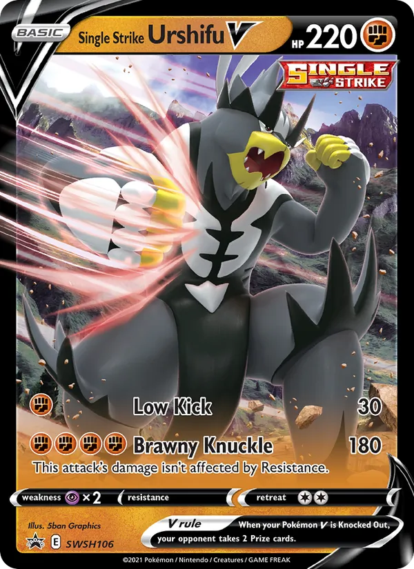 Single Strike Urshifu V SWSH106/307