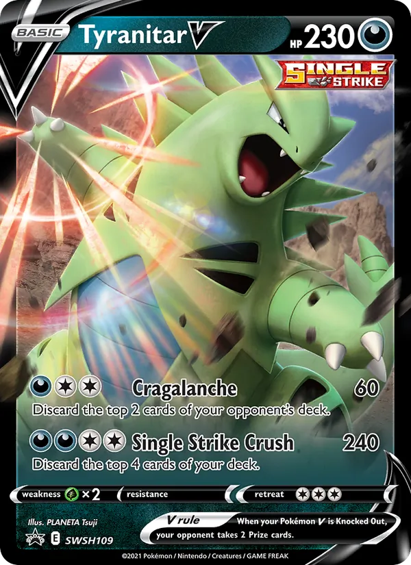Tyranitar V SWSH109/307