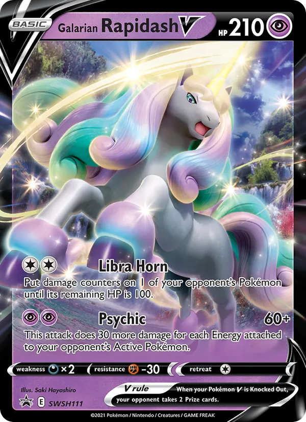 Galarian Rapidash V SWSH111/307