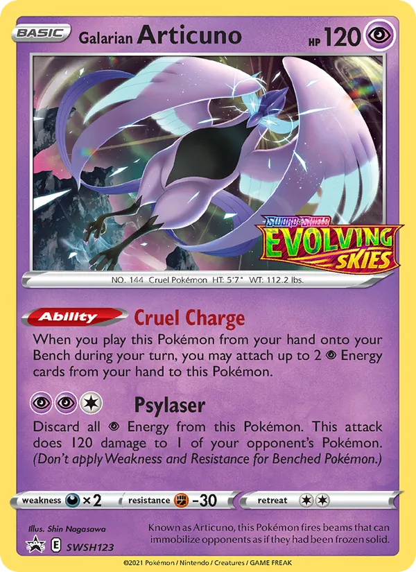 Galarian Articuno SWSH123/307
