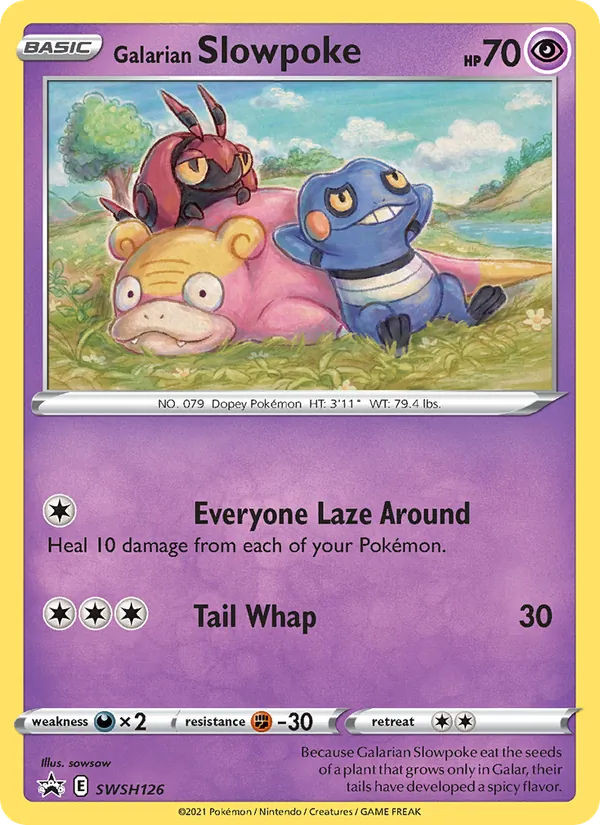 Galarian Slowpoke SWSH126/307