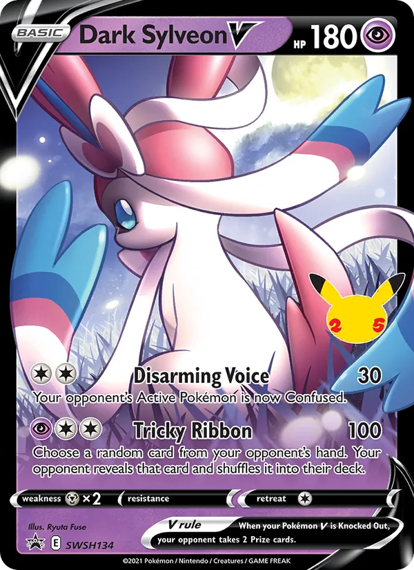 Dark Sylveon V SWSH134/307