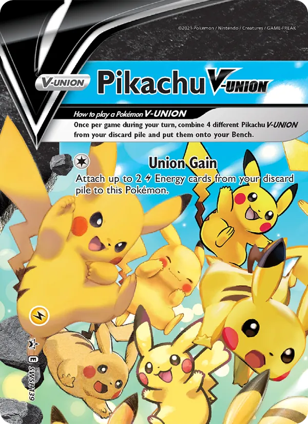 Pikachu V-UNION SWSH139/307