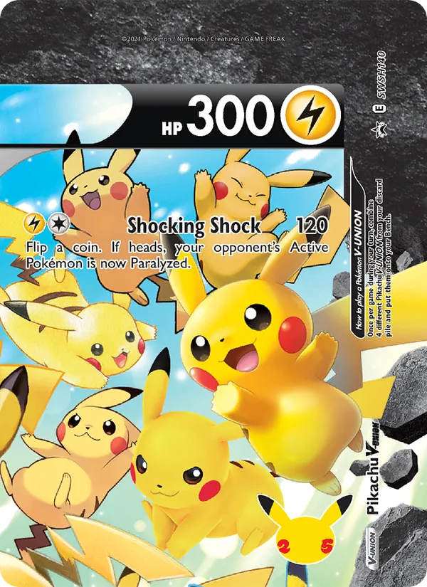 Pikachu V-UNION SWSH140/307