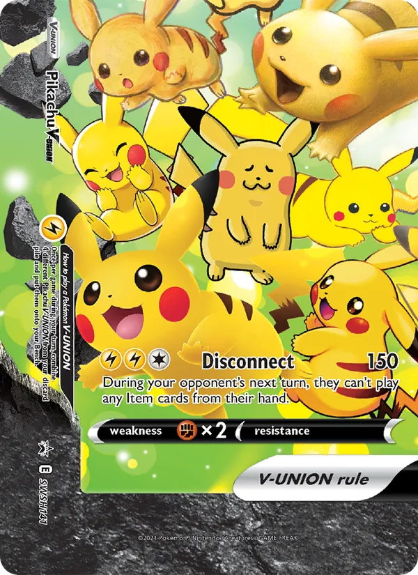 Pikachu V-UNION SWSH141/307