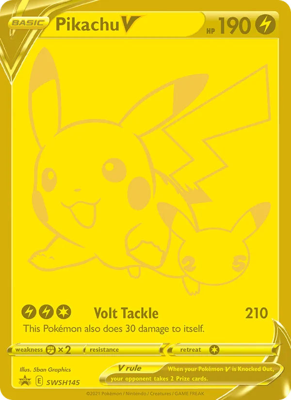 Pikachu V SWSH145/307