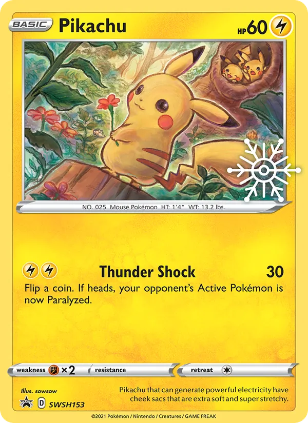 Pikachu SWSH153/307