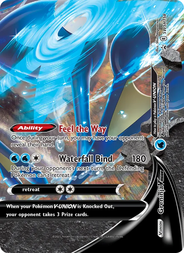 Greninja V-UNION SWSH158/307