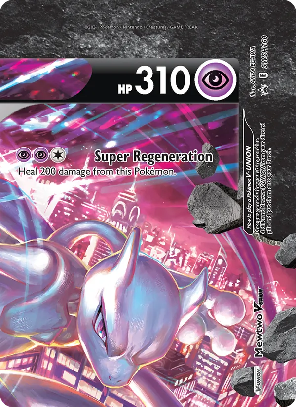 Mewtwo V-UNION SWSH160/307