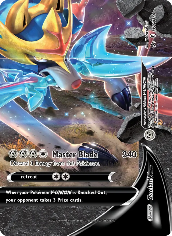 Zacian V-UNION SWSH166/307