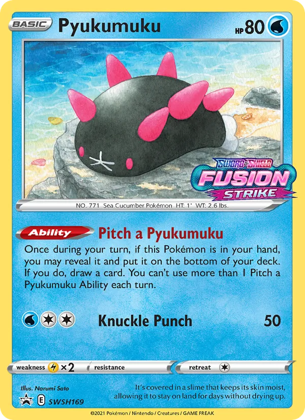 Pyukumuku SWSH169/307