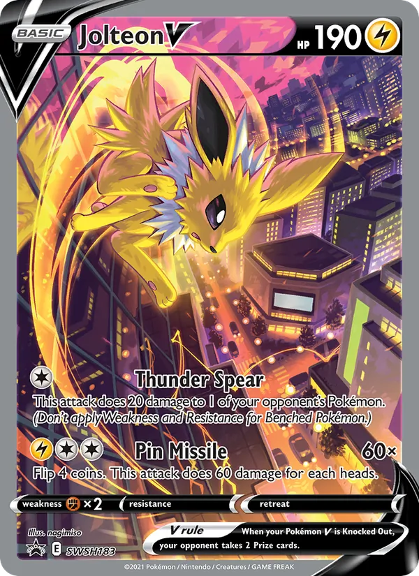Jolteon V SWSH183/307