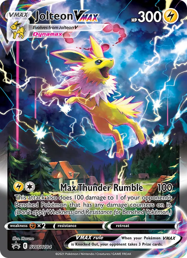 Jolteon VMAX SWSH184/307