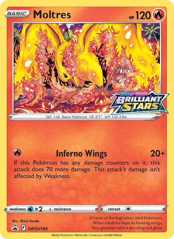 Moltres SWSH185/307
