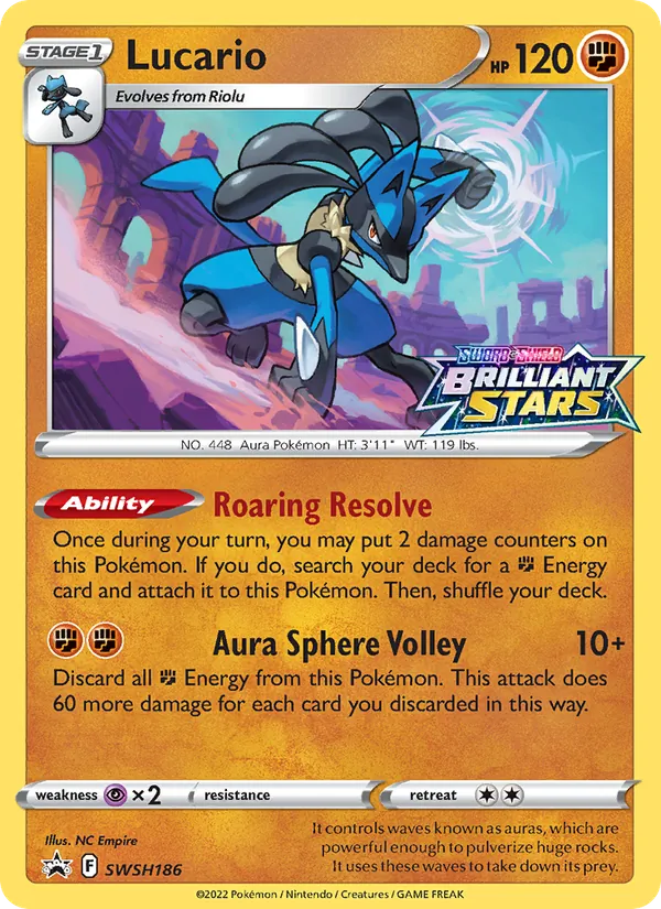Lucario SWSH186/307