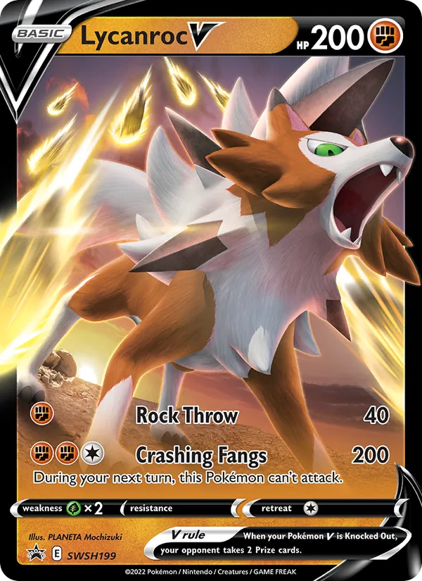 Lycanroc V SWSH199/307