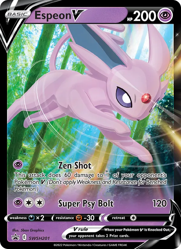 Espeon V SWSH201/307
