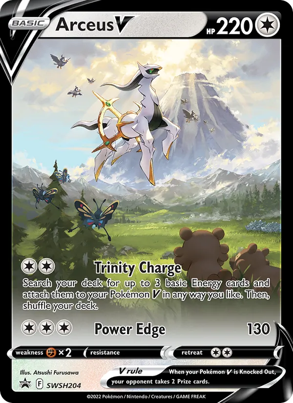 Arceus V SWSH204/307