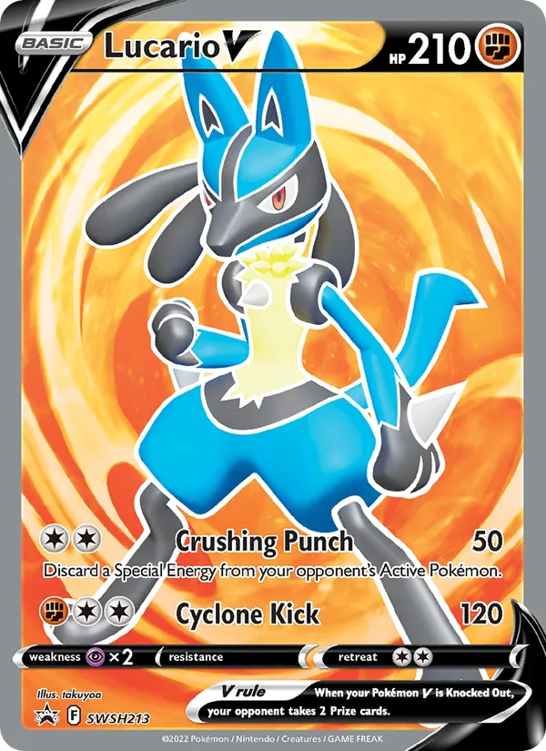 Lucario V SWSH213/307