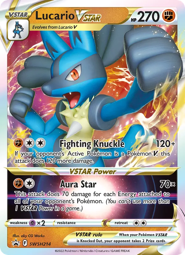 Lucario VSTAR SWSH214/307