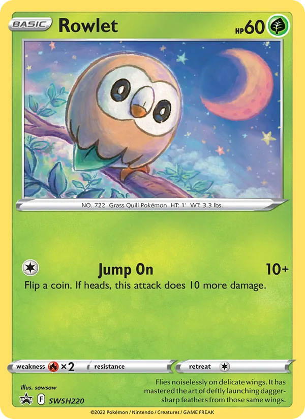 Rowlet SWSH220/307