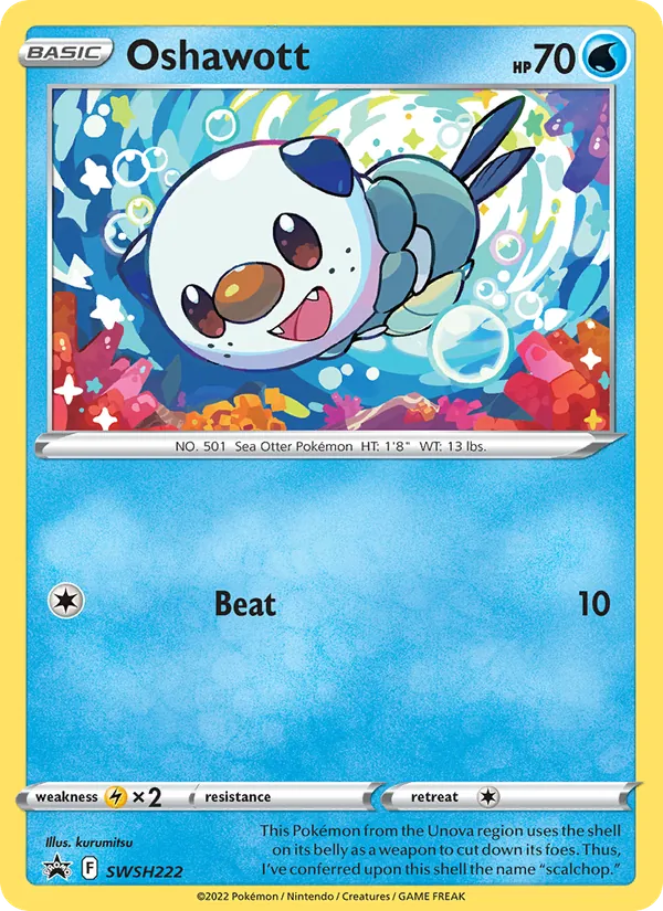 Oshawott SWSH222/307