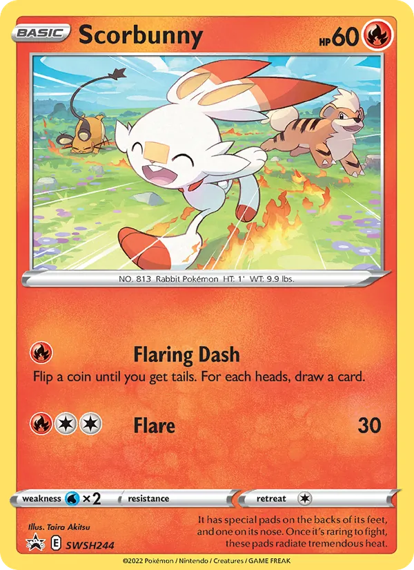 Scorbunny SWSH244/307