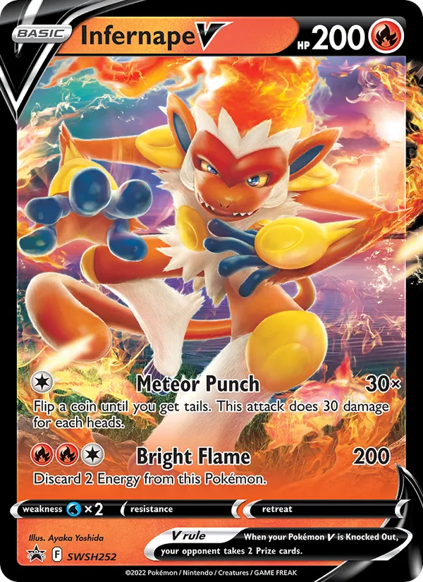 Infernape V SWSH252/307