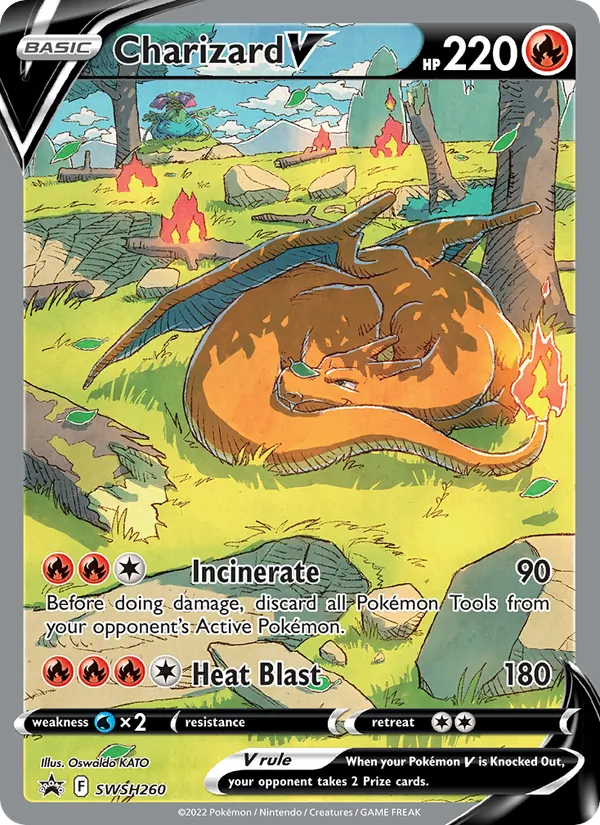 Charizard V SWSH260/307