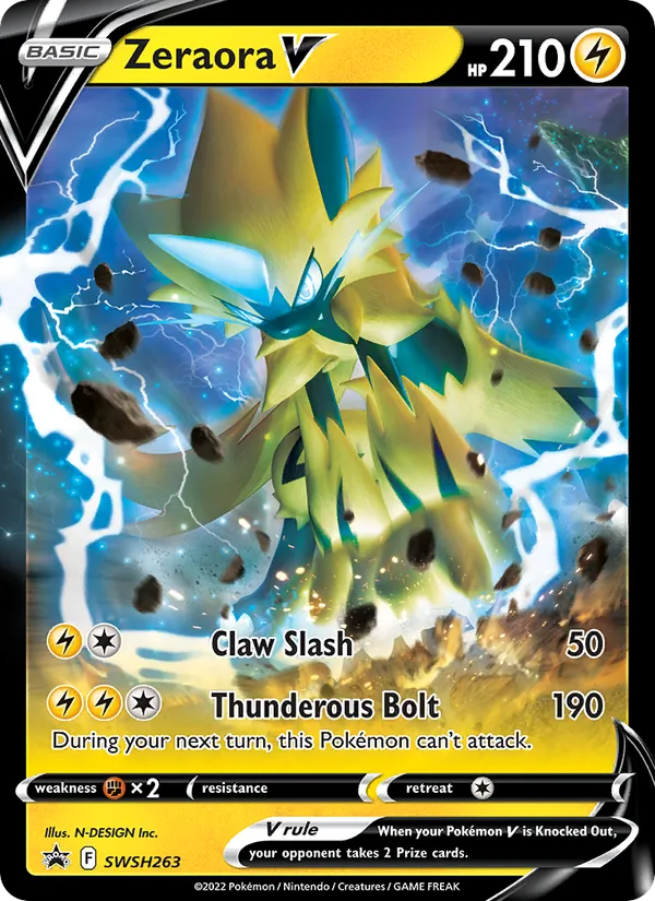 Zeraora V SWSH263/307