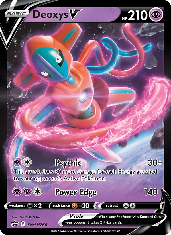 Deoxys V SWSH266/307