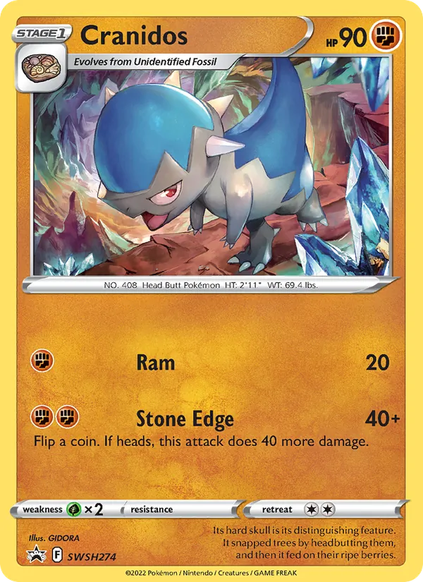 Cranidos SWSH274/307