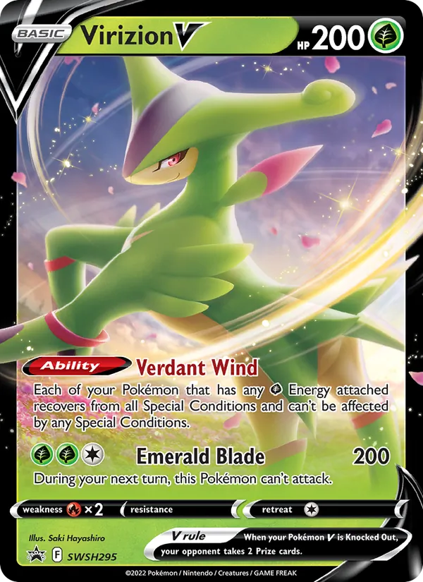 Virizion V SWSH295/307