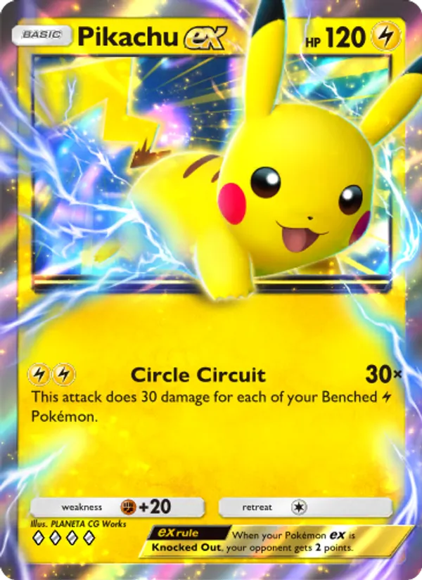 Pikachu ex 096/226