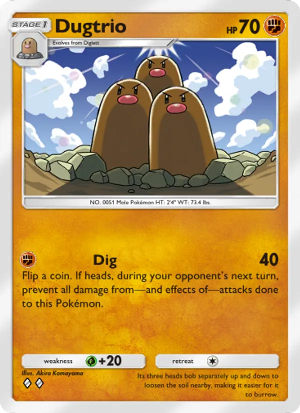 Dugtrio 140/226