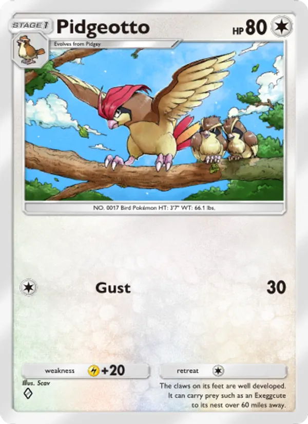 Pidgeotto 187/226
