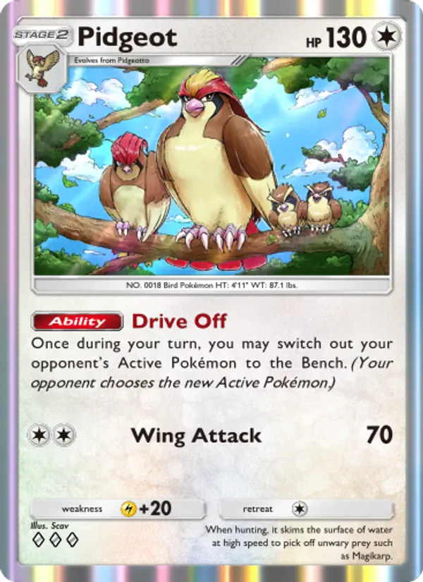 Pidgeot 188/226