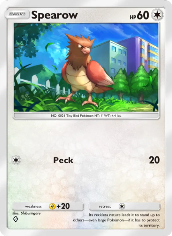 Spearow 191/226
