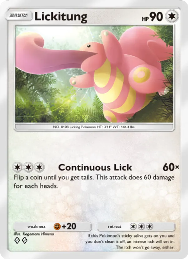 Lickitung 201/226