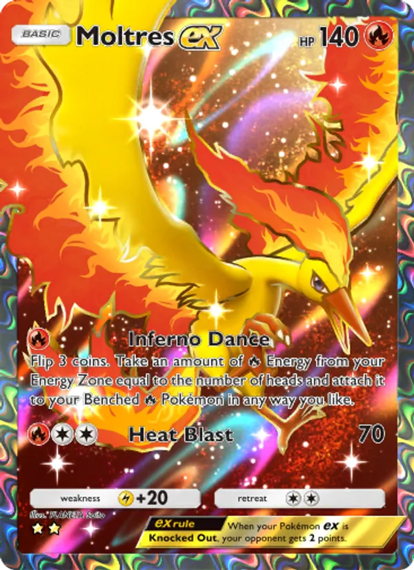 Moltres ex 255/226